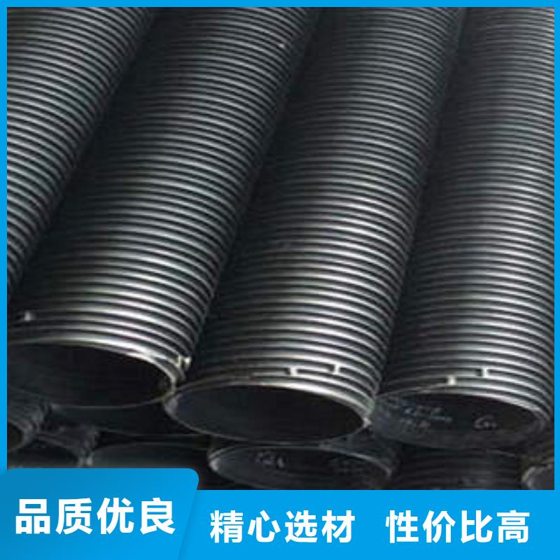 白银PE塑钢缠绕管高压电力管枕出货快