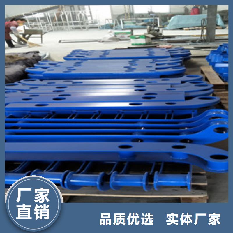 【桥梁护栏立柱河堤防撞护栏型号全价格低】一手货源源头厂家