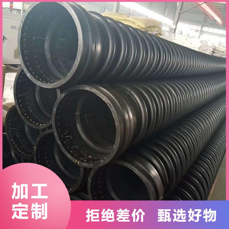 金昌克拉管钢带增强螺旋波纹管厂家直营