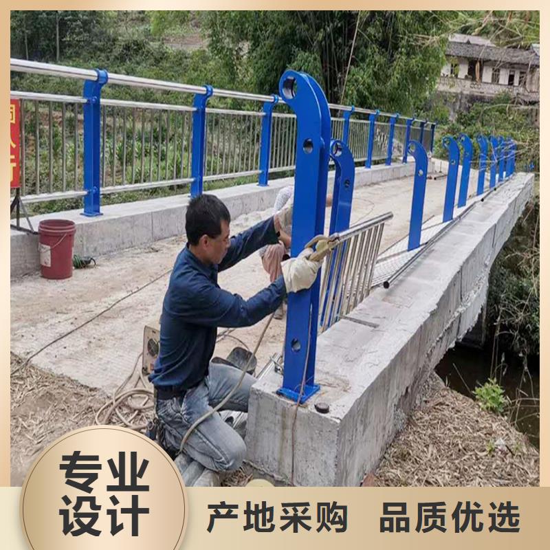 304不锈钢桥梁栏杆实体厂家本地配送不锈钢河道护栏本土生产商