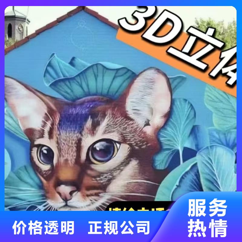 张家口墙绘手绘3D彩绘户外墙画技术好快速响应同城供应商