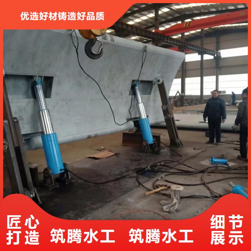液压翻板钢闸门细节展示多年厂家可靠
