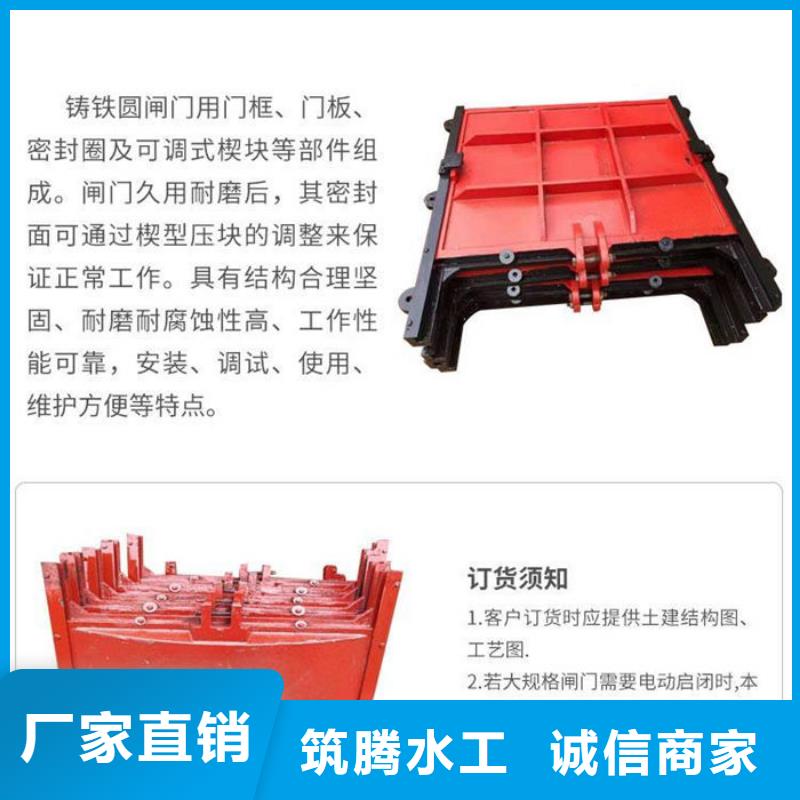 单向铸铁闸门优势专注细节使用放心