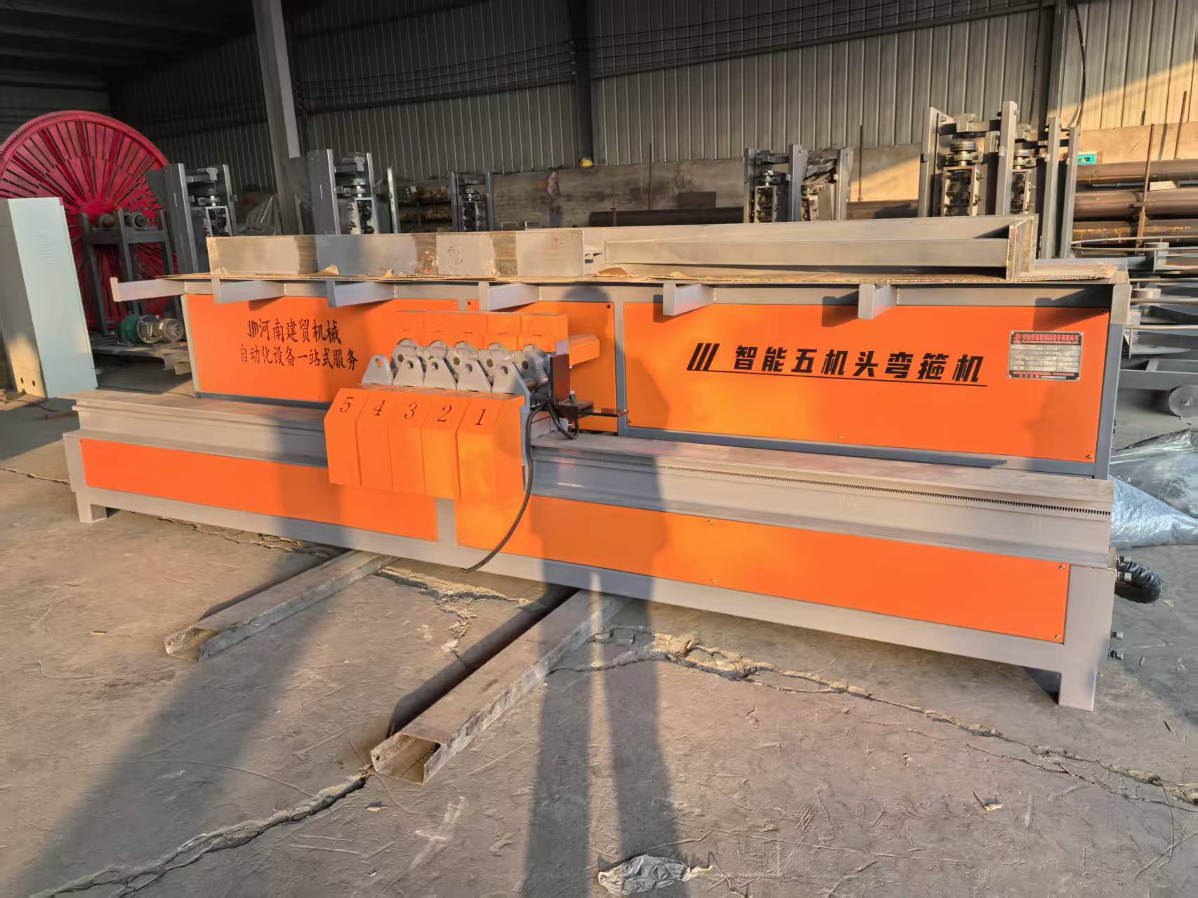 天长数控钢筋弯箍机,数控钢筋弯箍机源头实体厂商