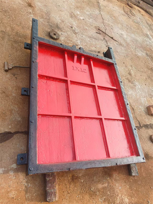 滨州铸铁镶铜闸门钢坝安装