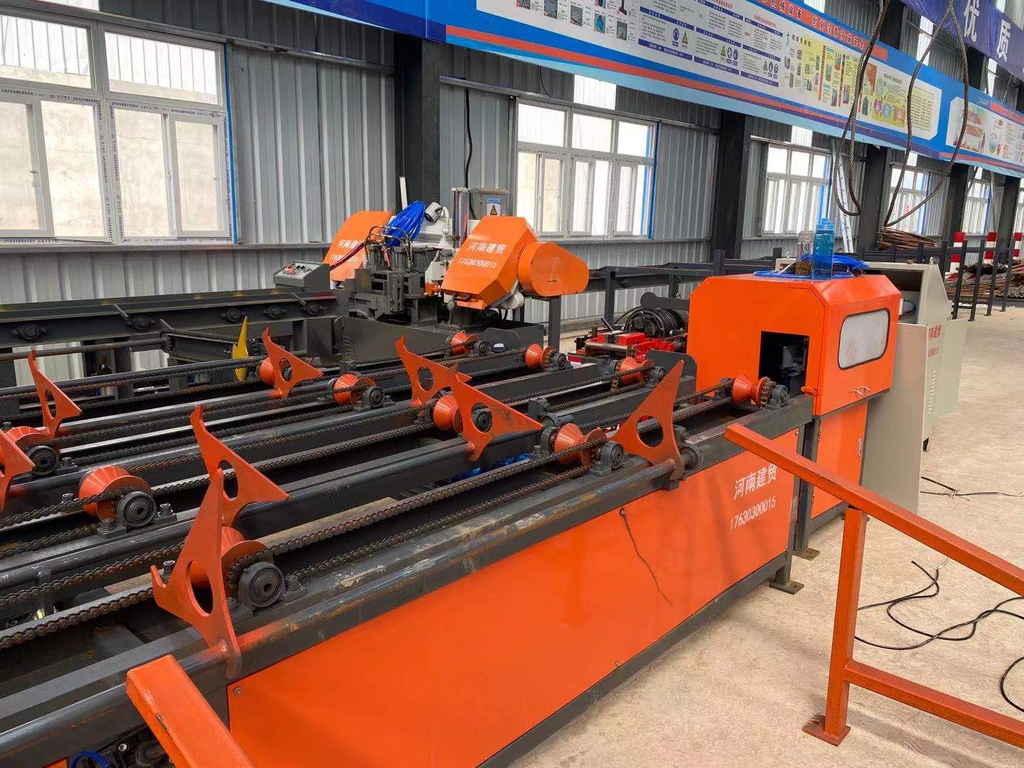 泾县套丝生产线钢筋镦粗锯切套丝打磨生产线品质服务