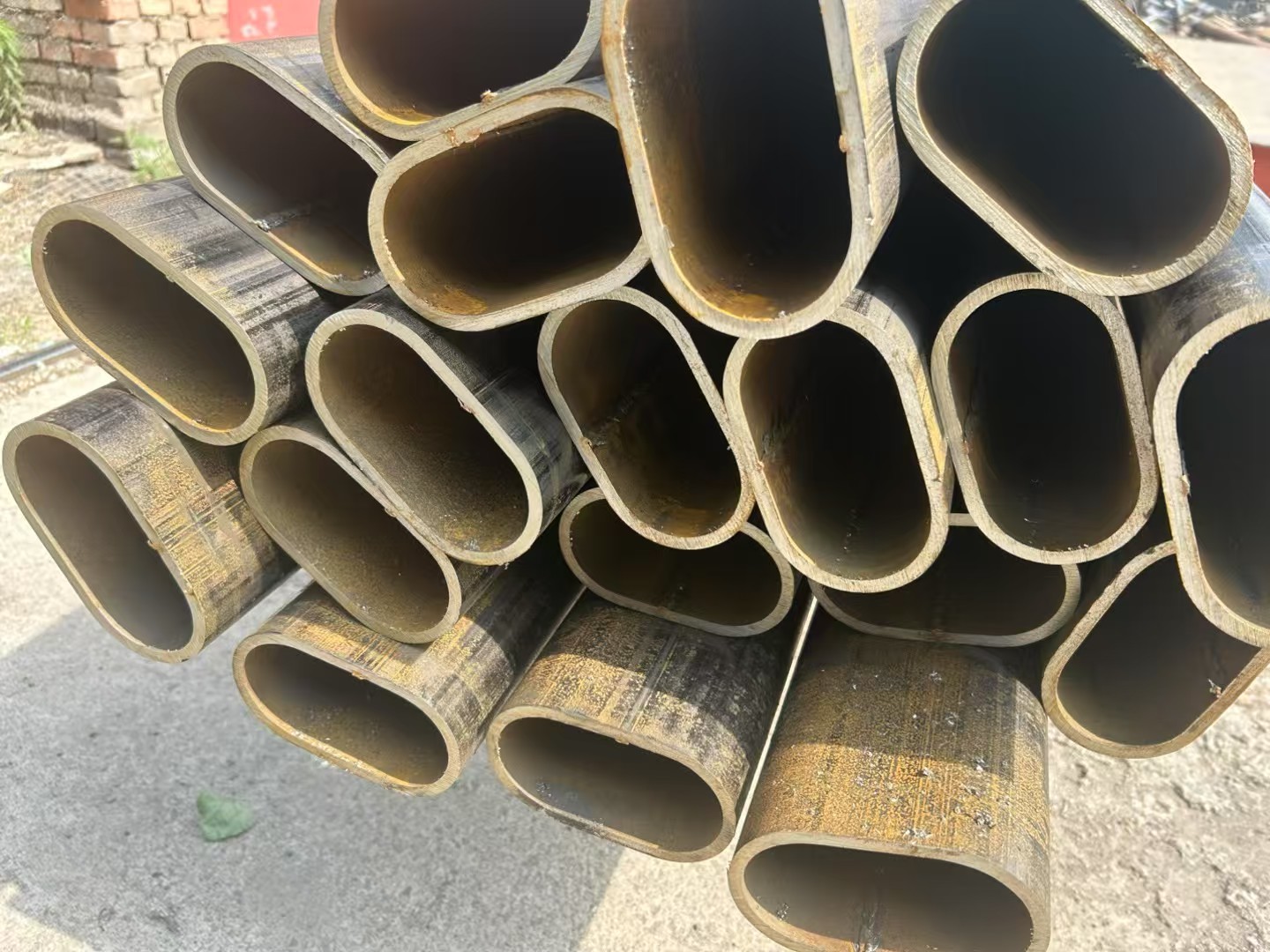 藁城异形钢,厚壁D形管真正的源头厂家