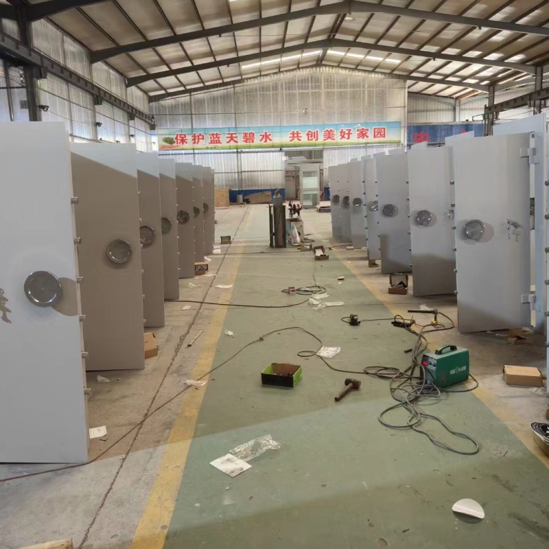 石家庄裕华兵器室甲级防盗门双锁制造工厂