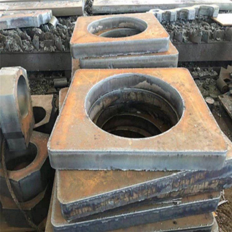 雅安MN13耐磨板厂家耐磨钢板MN13耐磨板宝耀切割耐磨钢板