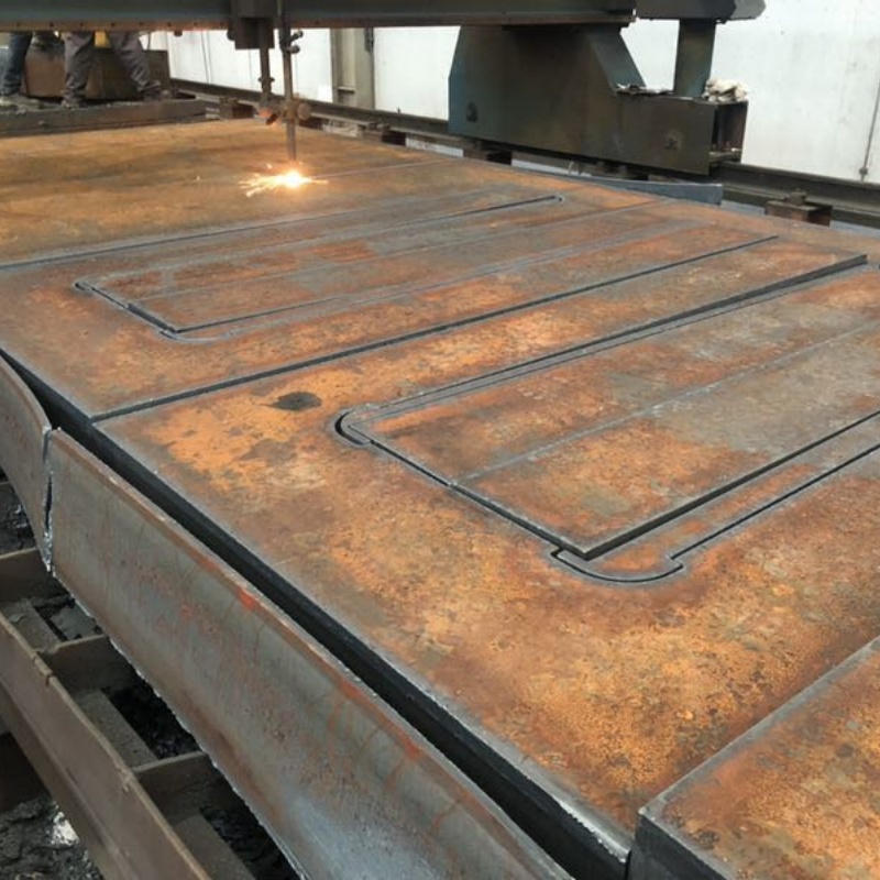 玉溪Q690D高强板来图定制折弯焊接加工高层建筑用合金钢板