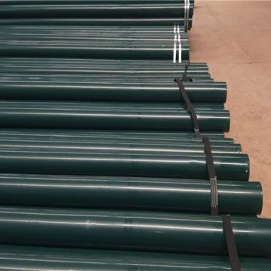 雁塔热浸塑保护钢制复合钢管工程施工案例