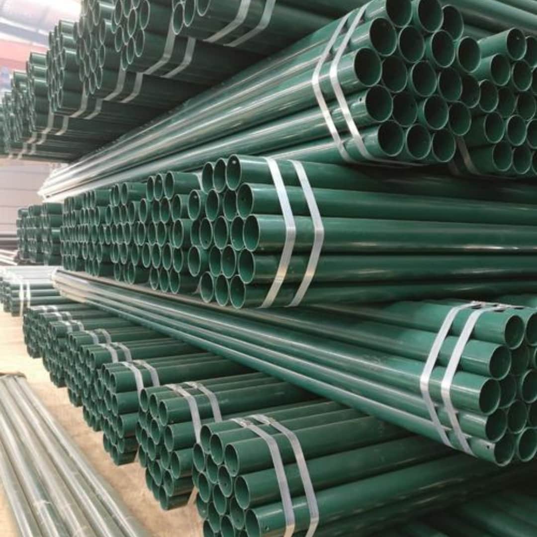 千阳热浸塑保护钢制复合钢管满足多种行业需求