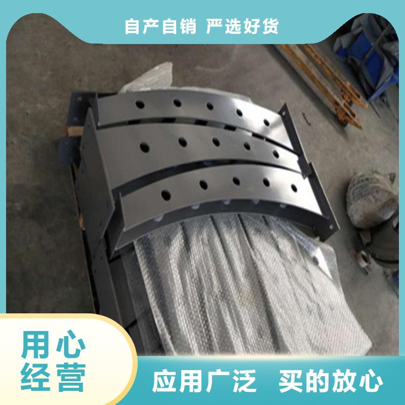 潍坊不锈钢复合管河道护栏产品齐全