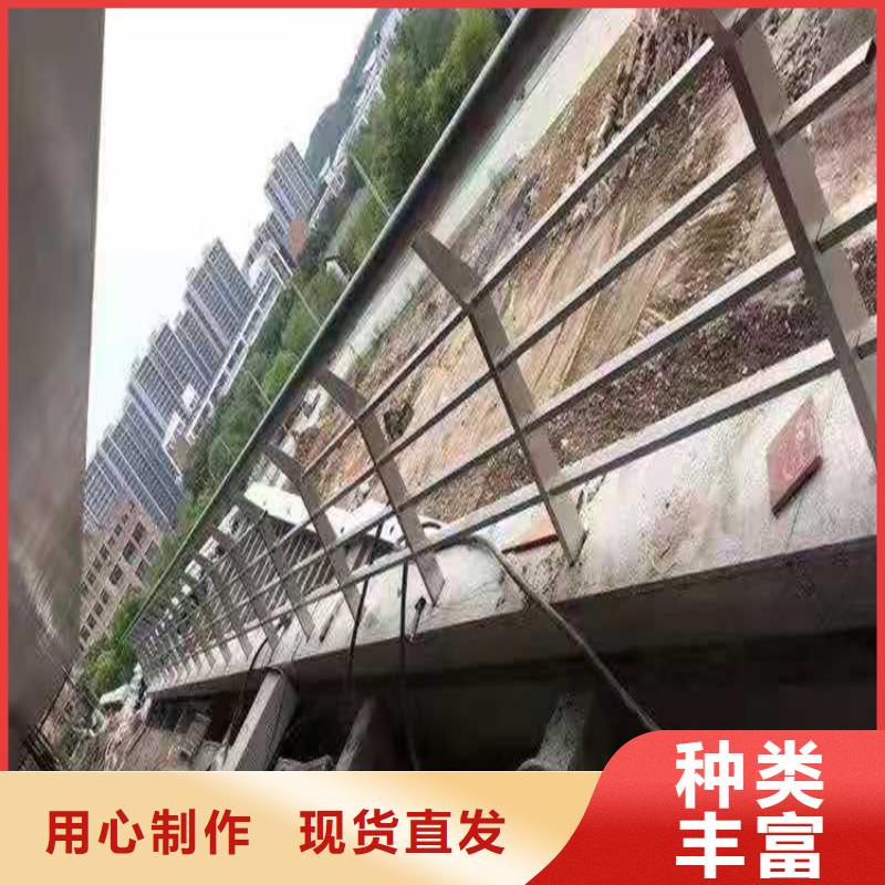 桥梁栏杆304不锈钢复合管一站式采购方便省心库存齐全厂家直供