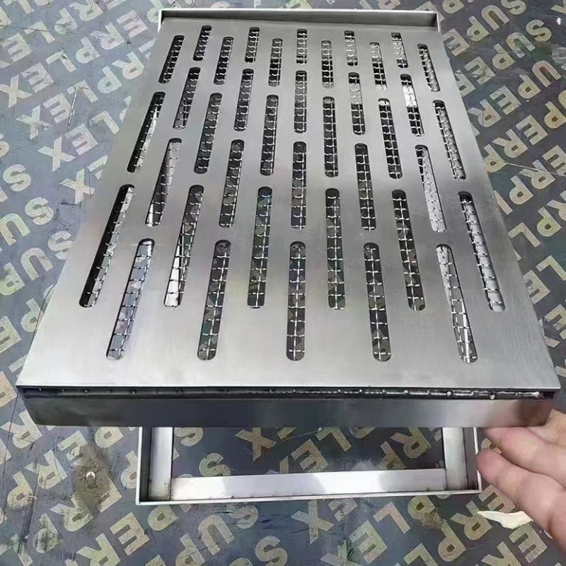 吉林省吉林201/304不锈钢隐形井盖现货建鑫金属制造厂家