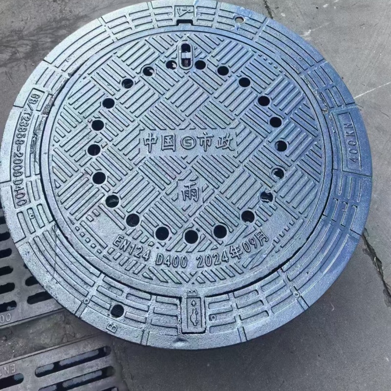 海南省三亚带锁井盖球墨铸铁来图定制