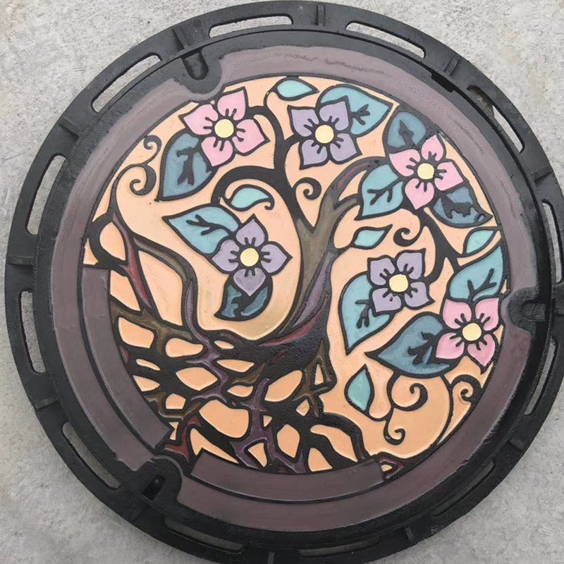 河北石家庄市QT500球墨铸铁井盖生产厂家