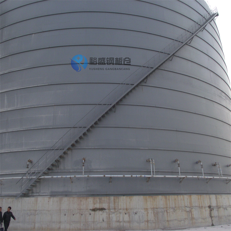 现货供应钢渣微粉钢板仓_精选厂家