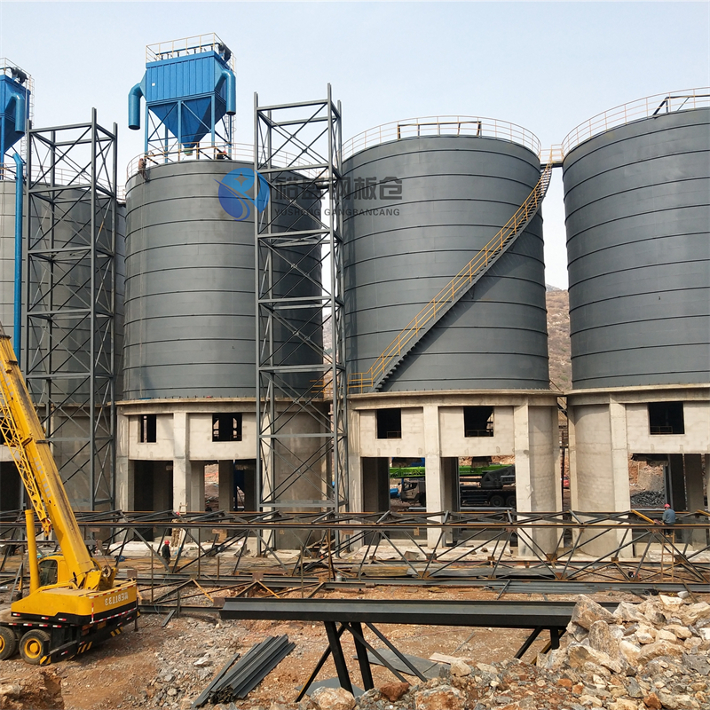 汉中宁强矿渣微粉钢板仓-厂家热销