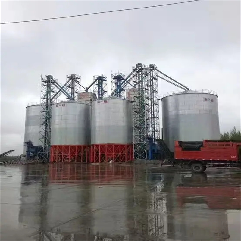 濮阳华龙发货及时的300吨玉米钢板仓销售厂家