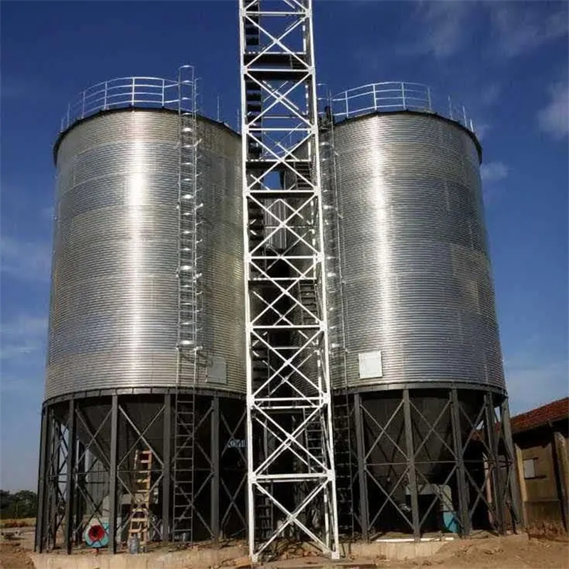 哈尔滨木兰装配式粮仓锥底镀锌钢板仓定做