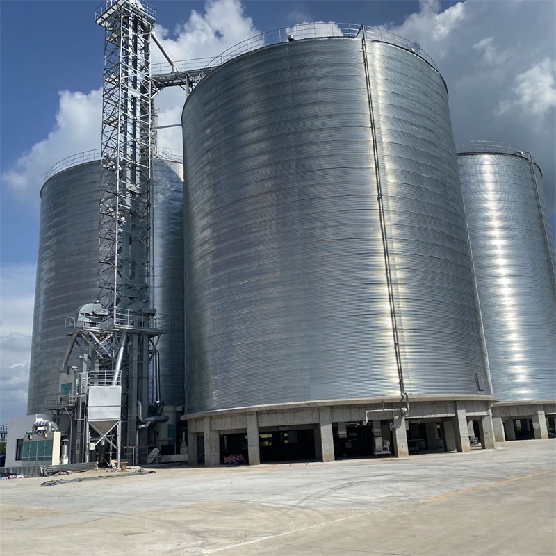 装配式粮仓大型物料钢板库施工品牌大厂家