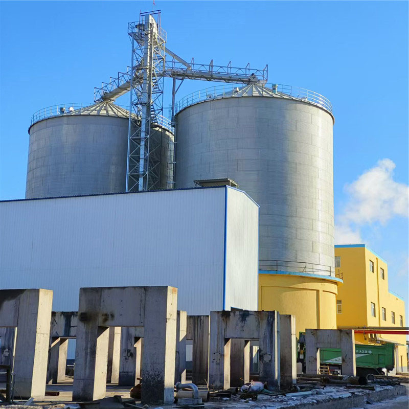 裕盛钢板仓有限公司装配式粮仓钢板仓可按时交货