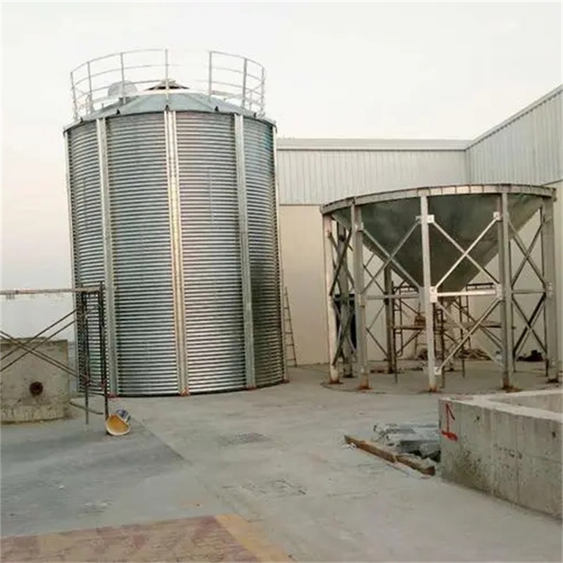 装配式粮仓大型物料钢板库施工品牌大厂家