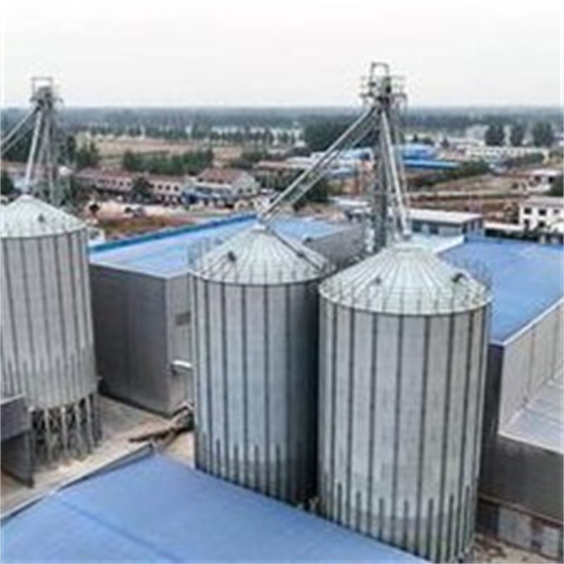 安徽装配式钢板仓粮仓钢板仓低价货源