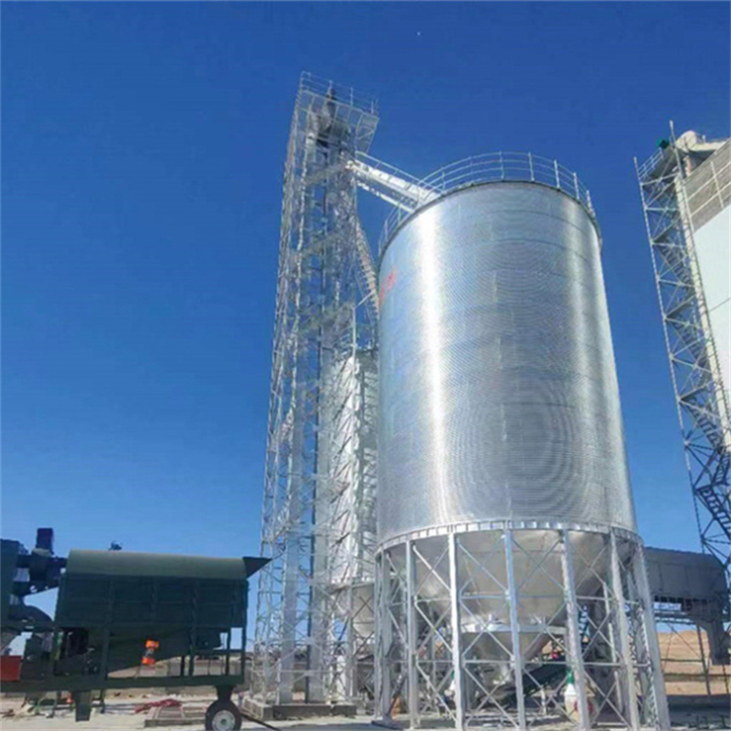 黔西南晴隆400吨玉米钢板仓-400吨玉米钢板仓厂家直销
