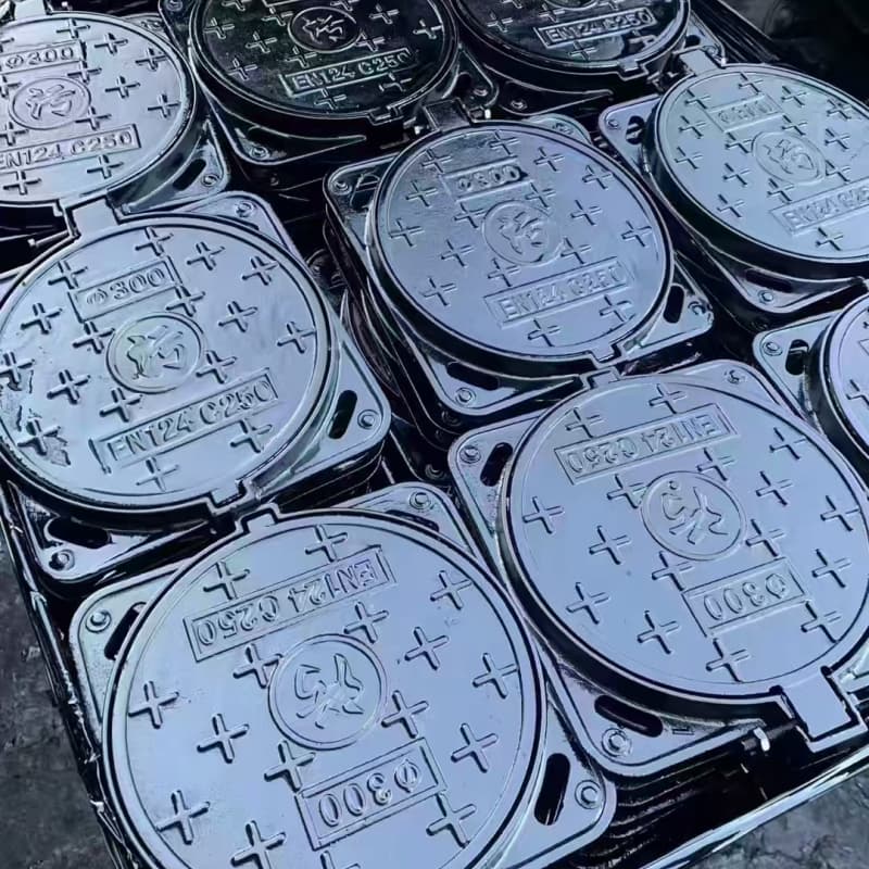 运河球墨铸铁井盖市政用球墨铸铁井盖源厂直销