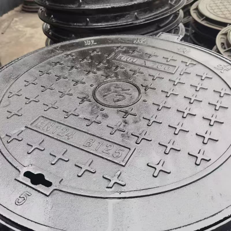 兴县球墨铸铁井盖六防球墨铸铁井盖厂家直营