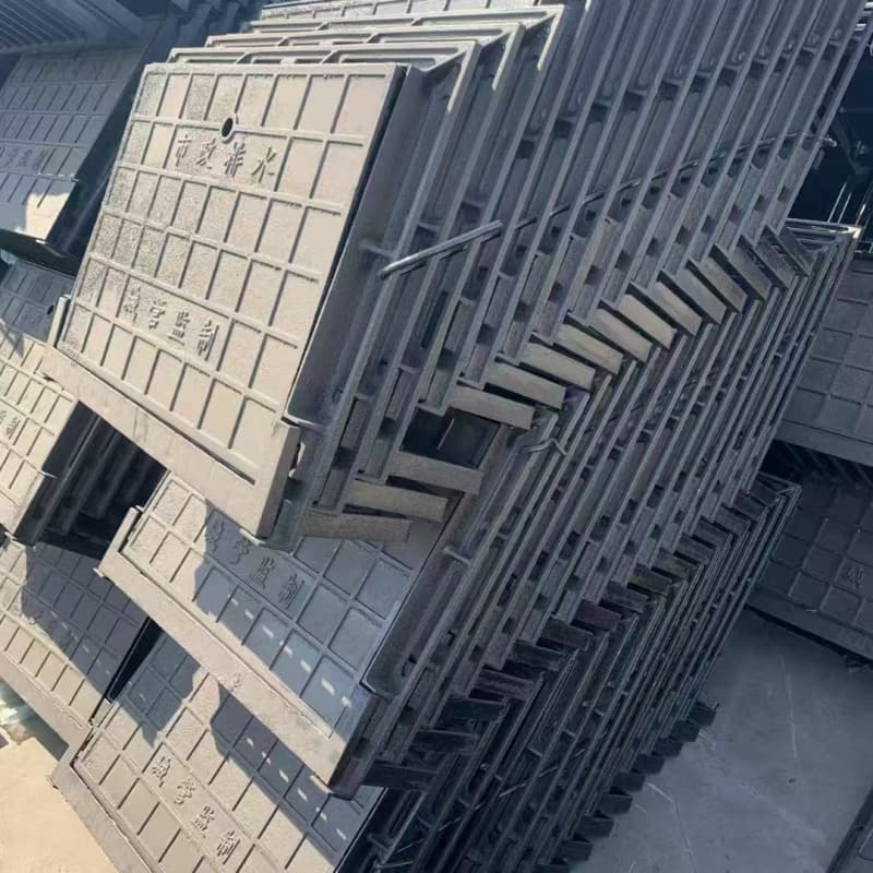 柯城球墨铸铁井盖-球墨铸铁重型井盖采购