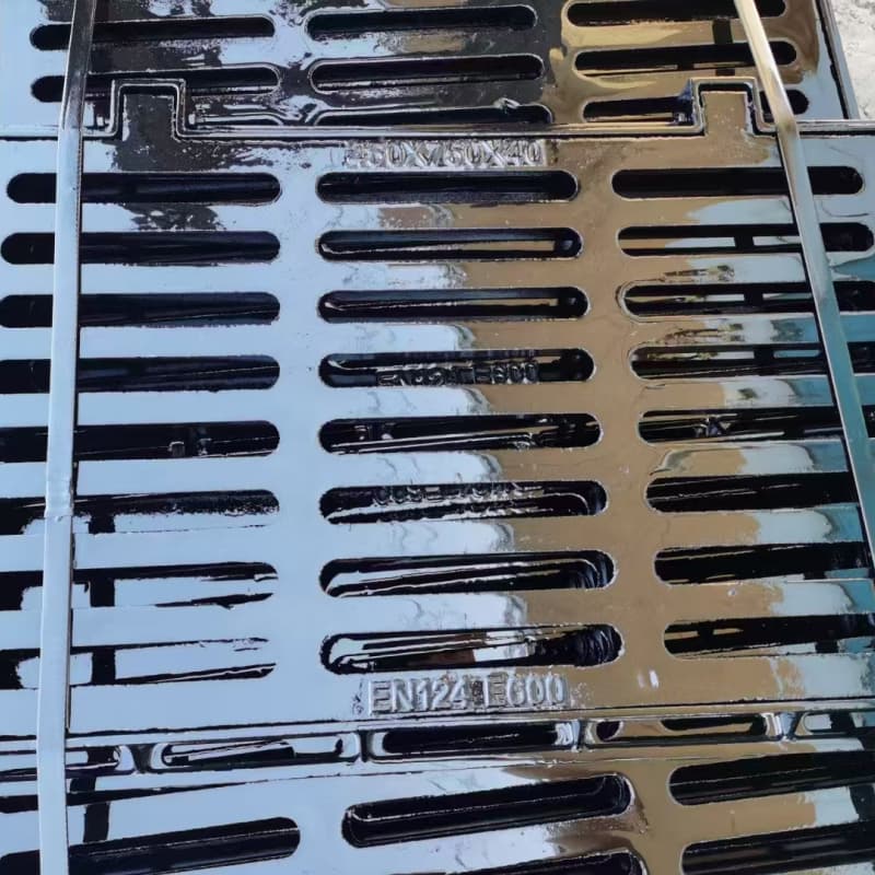 漠河球墨铸铁篦子沟盖板400x500球墨铸铁盖板质量三包