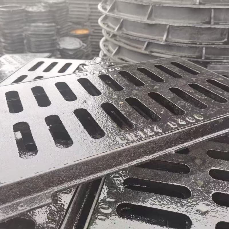沙河球墨铸铁篦子沟盖板400x600下水道篦子适用场景