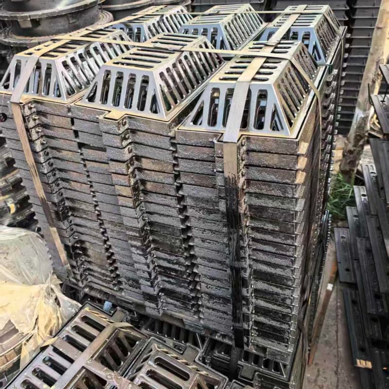 西固球墨铸铁篦子沟盖板350x500下水道盖板生产经验丰富