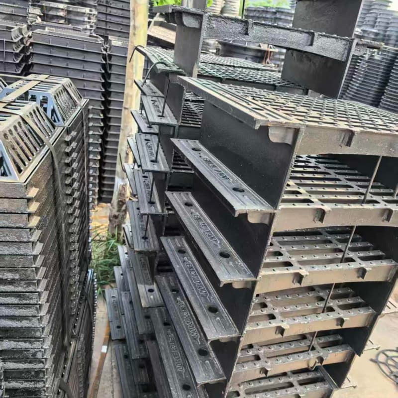 城阳球墨铸铁篦子沟盖板400x500球墨铸铁篦子源头厂源头货