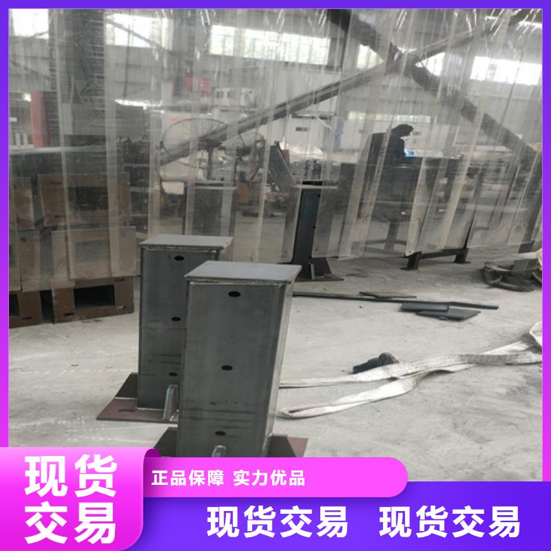 聊城【不锈钢复合管护栏】河堤防撞护栏品质保障售后无忧