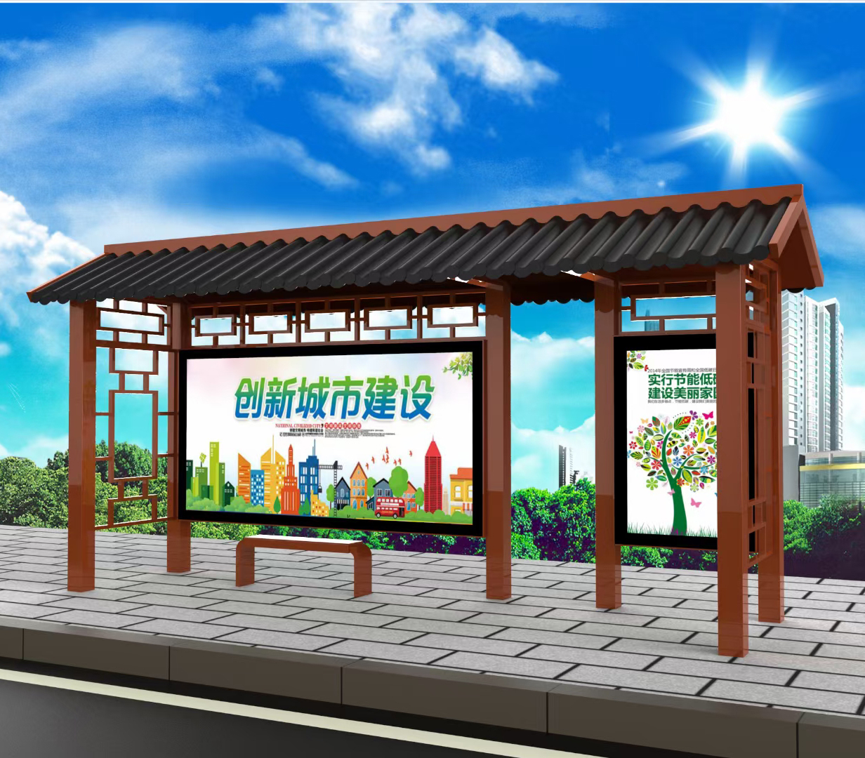 道路建设公交候车亭实体厂家本地区供应商