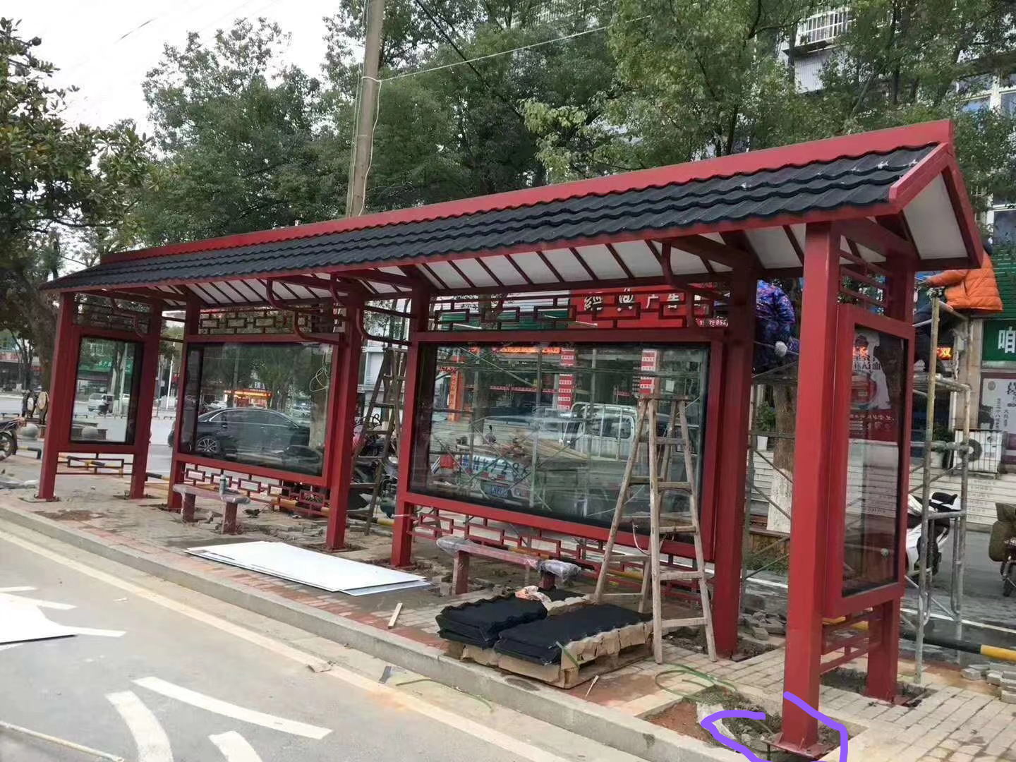 城市道路候车亭欢迎咨询本地范围服务商