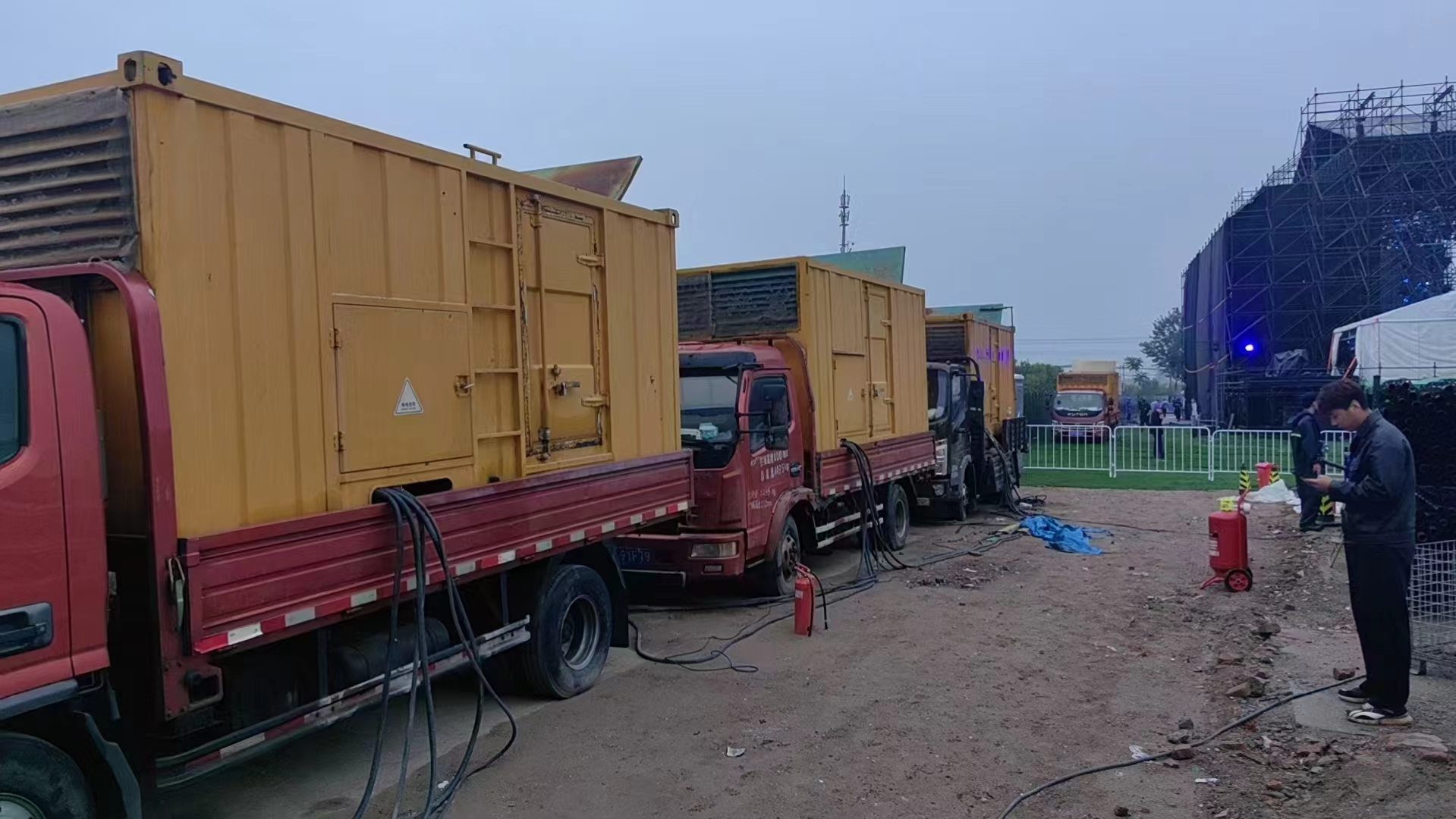 庆安发电机出租