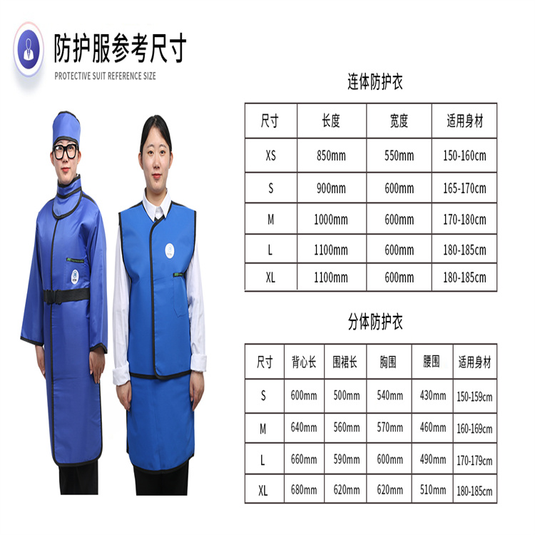 单面短袖铅衣施工厂家值得信赖