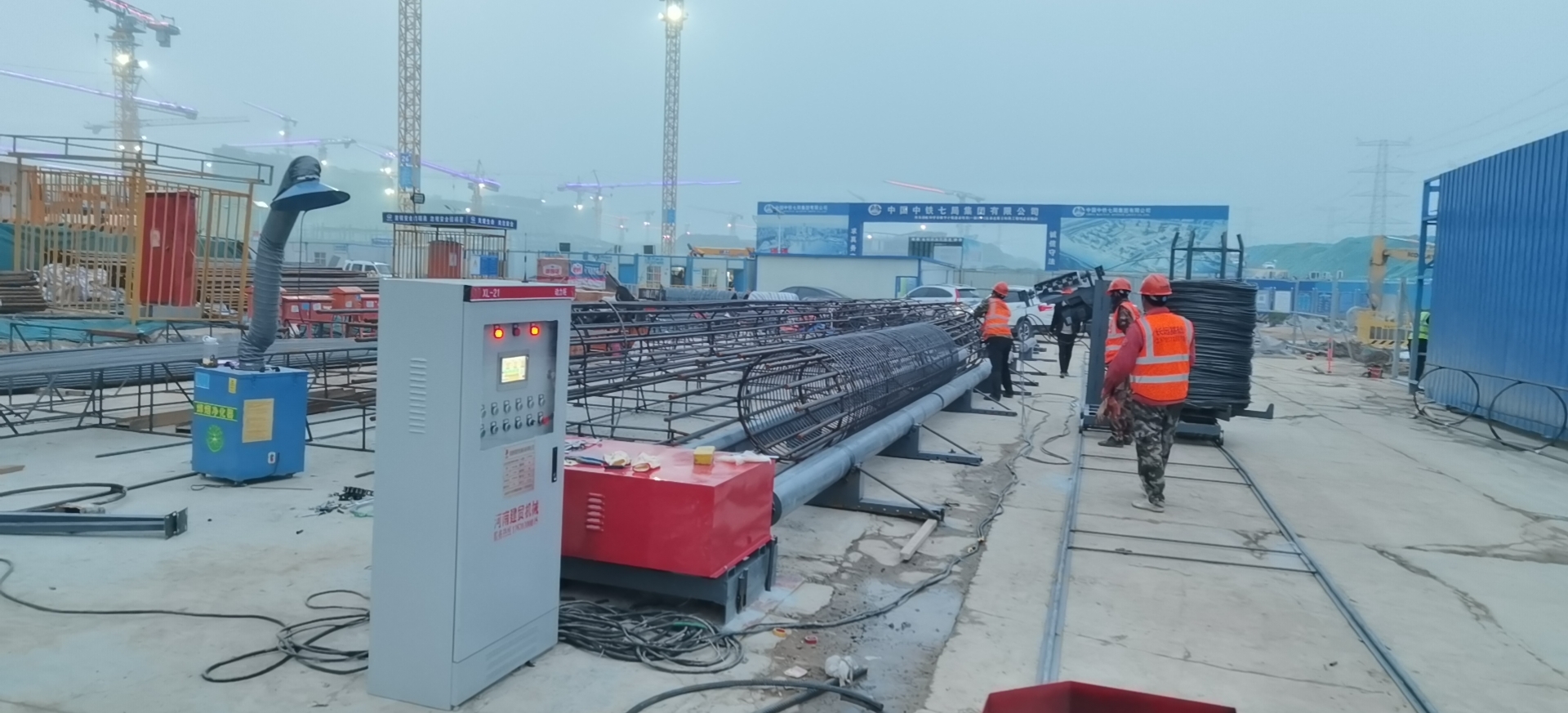 新沂建贸 钢筋笼绕筋机绕筋机可定制