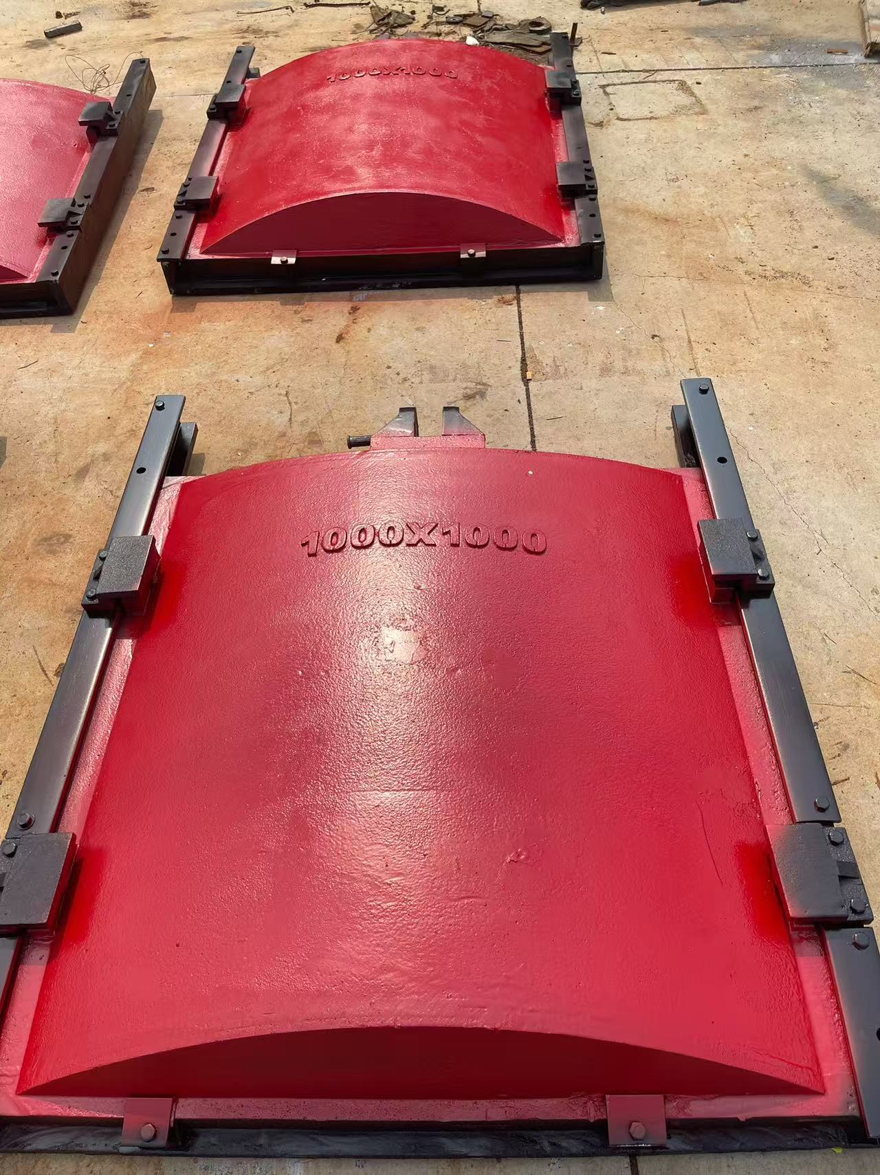 铸铁镶铜闸门-异形铸铁双向止水闸门性价比高从厂家买售后有保障