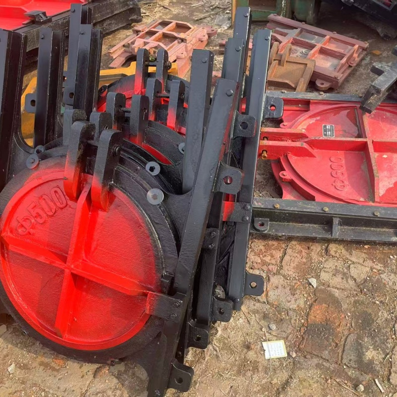 河道铸铁闸门-1米圆形铸铁闸门创新