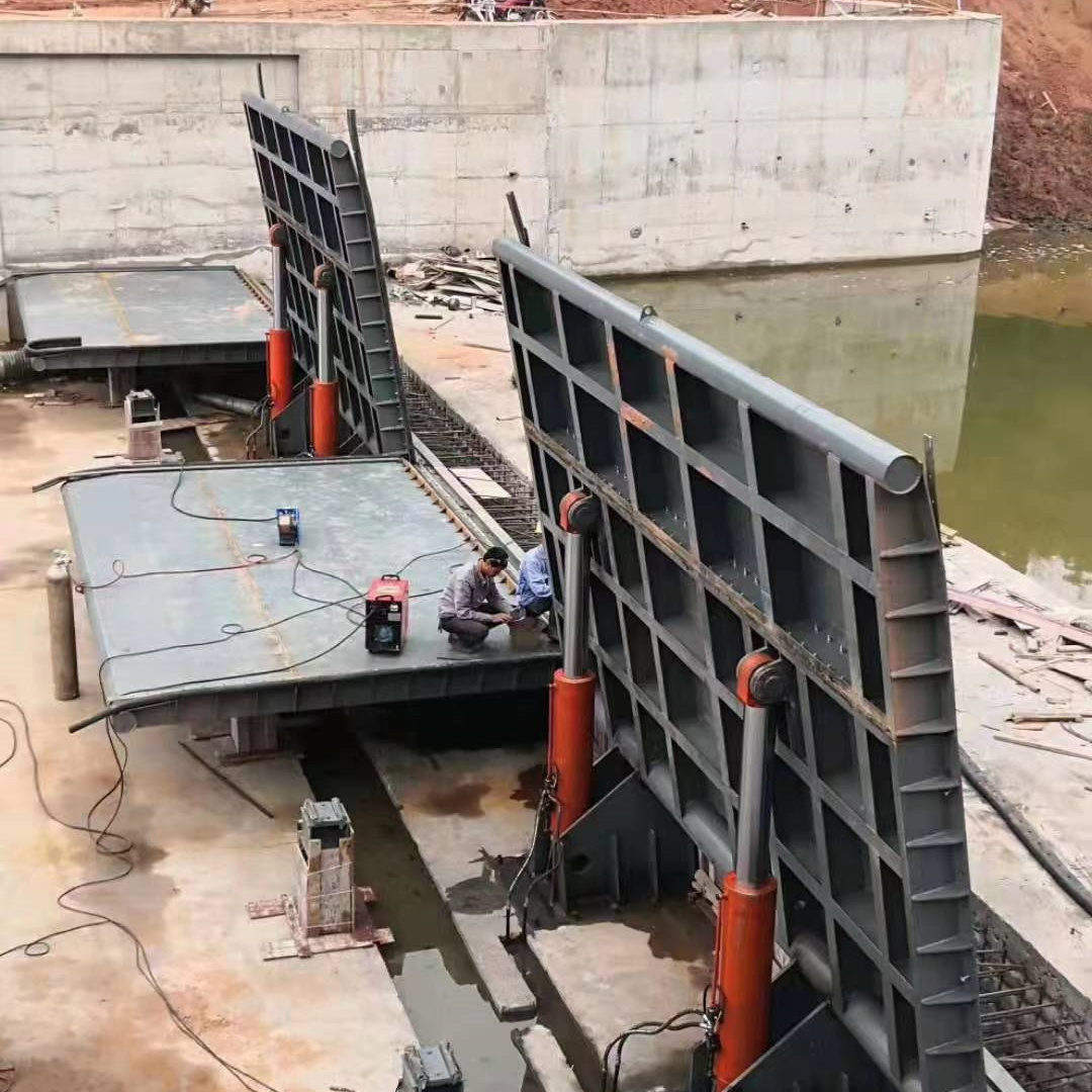 底横轴旋转液压钢坝哪有卖量少也做