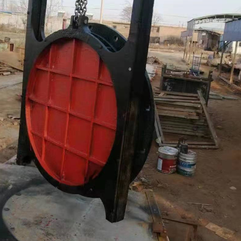 DN600铸铁镶铜圆闸门可以定制致电洽谈敢与同行比质量