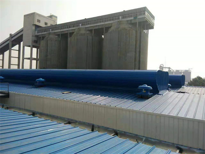 西双版纳1、2型通风天窗剖面图（横向天窗）