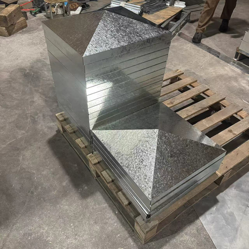 坪地街道别墅屋顶铝合金烟囱帽颜色可选