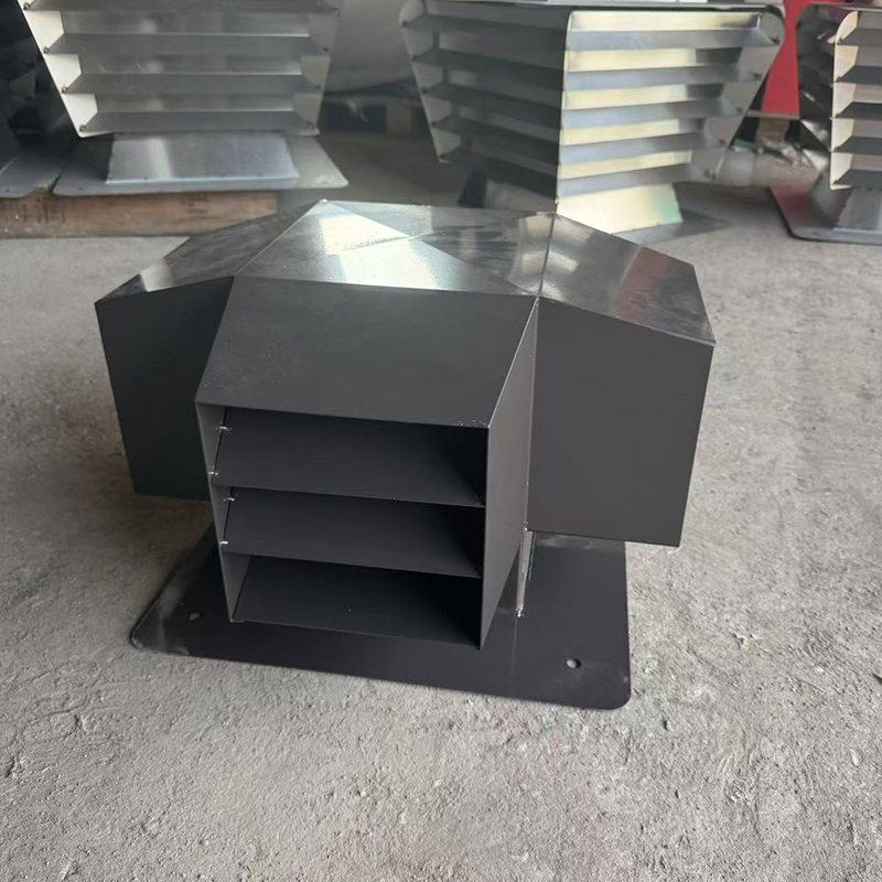 广元铝合金防风雨烟囱帽可定制任意尺寸